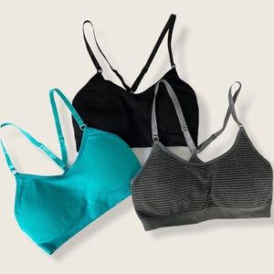 Set of 3 Ardene Seamless Padded Sports Bras